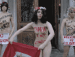 Aliaa Elmahdy and friends topless protesting Egyptian President_6022dec07a751.gif