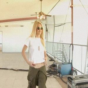 blonde babe flashing her perfect tits_6022f5091640d.gif