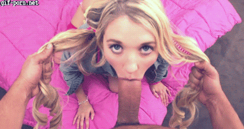 Blonde Mina pigtails pulling blowjob_6022d9d172558.gif