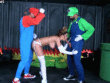 Mario and Luigi Pounding Brooklyn Chase_6022afb7674aa.gif