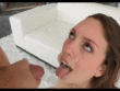 Chick With Big Smile on Her Face as She Takes Cum_619d89c235d1d.gif