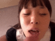 Cute Asian Babe Taking Cumshot to Her Face_6193b9638d72a.gif