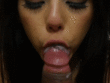 Cute Slut Lets Cum Drool From Her Mouth_619d88910a481.gif
