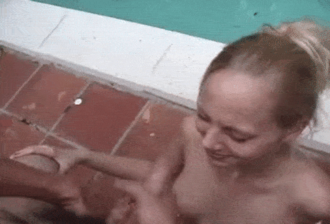 Horny Girl Taking a Facial by the Pool_6193ba8842835.gif