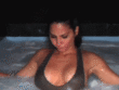 Olivia Munn Hot Model Posing in a Hot Tub_619d9cb4ad0ac.gif