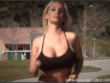 Sexy Blonde Holly Halston Is Running and Her Boobs Bouncing_6196615b17b5c.gif