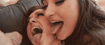 Sexy Girls Make Out With Each Other After Cumshot_619672231531b.gif
