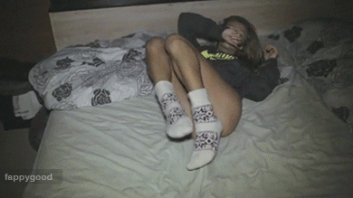 Skinny Teen Girl Shows Her Fantastic Ass in Blue Thong_6196765e4215c.gif