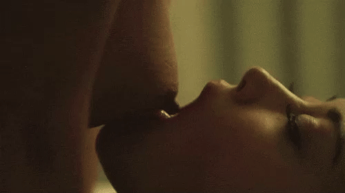 The girl moves her nipple along her friend’s tongue_691e0315e6857.gif